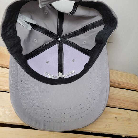 Charlotte Russe "Boy Bye" Embroidered Adjustable Ball Cap Grey - 100% cotton - Picture 6 of 7